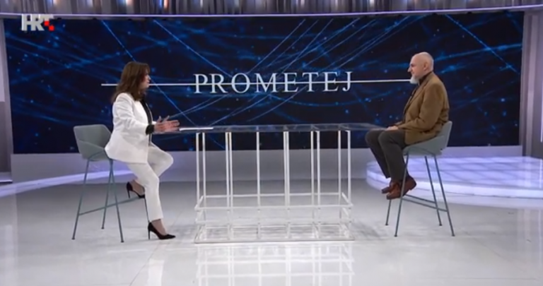 Gostovanje prof. dr. sc. Zdravka Terzea u emisi Prometej (HRT)