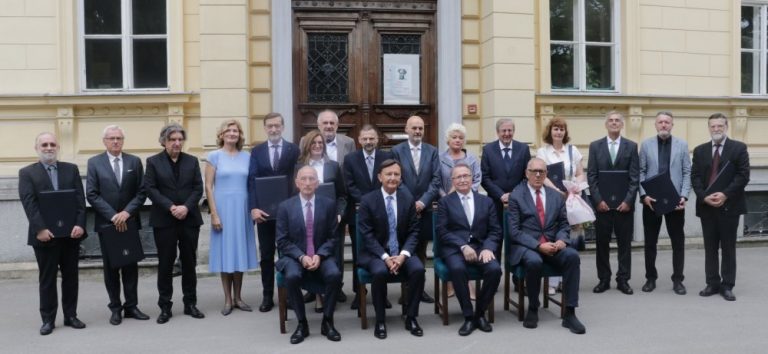Svečano proglašenje novih članova HAZU-a: akademik Stanislav Kurajica i akademik Jurica Sorić