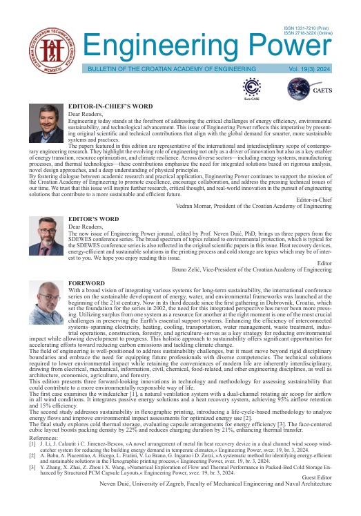 Engineering Power, Vol. 19(3) 2024